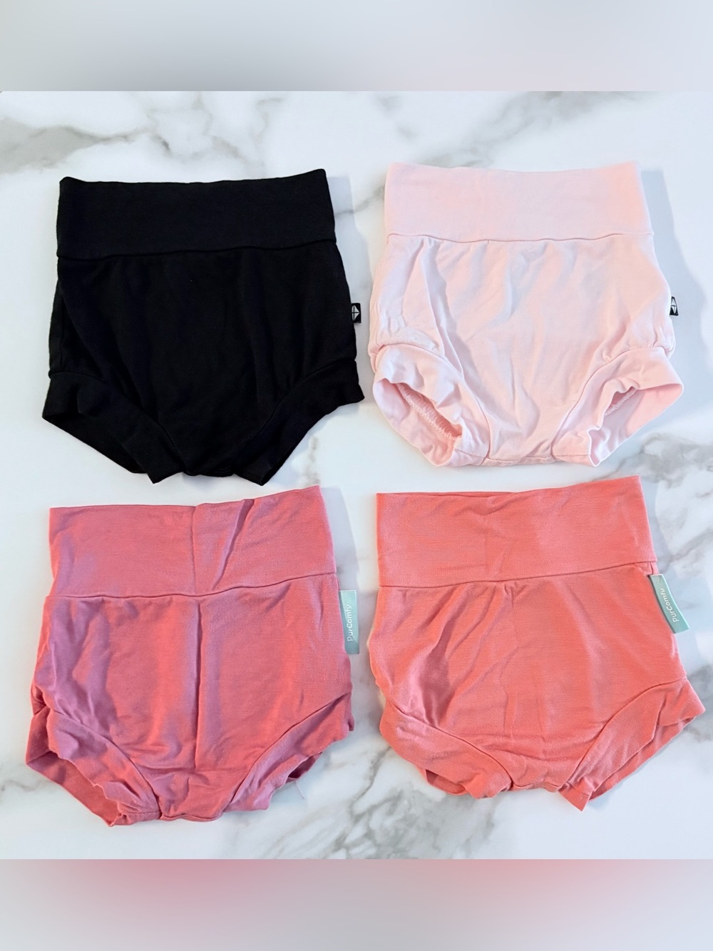 3-6 month shorts/Bummies (Kyte Baby & Pur Comfy) l
